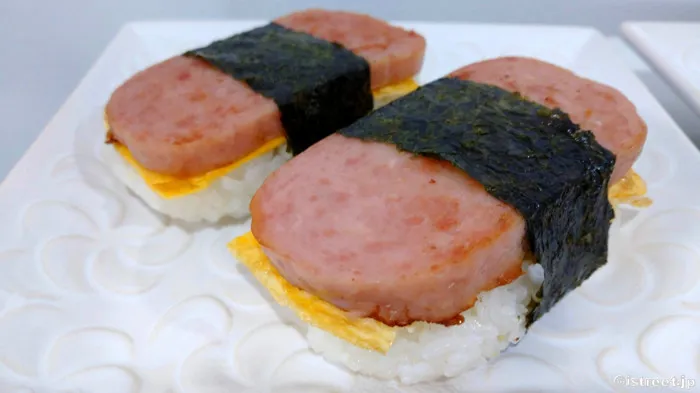 美味しそうなスパムおにぎり。。。おっとスパム違いでした