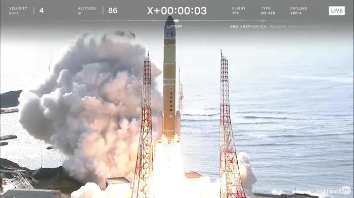 祝！日本H3ロケット試験機打ち上げ成功