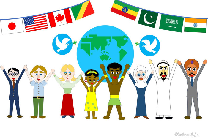 世界中の人々